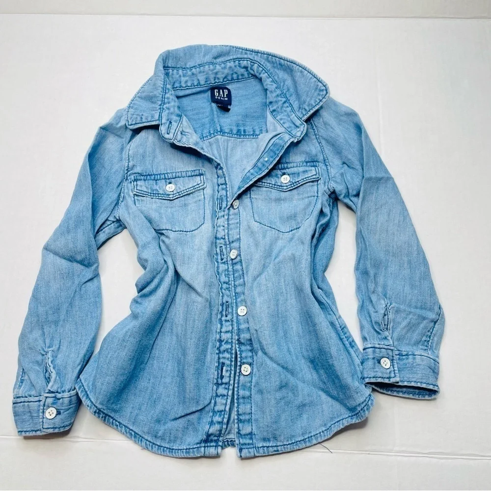 GAP Tencel Chambray Button Down Shirt
